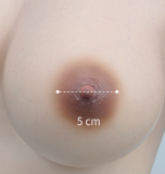 MMXDOLL 163cm D-cup Mengqi Head Full Silicone Sex Doll Realistic Makeup in Red Dress