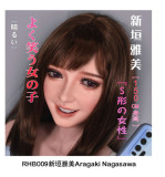 Elsa Babe 148cm L 望月利世 Mochizuki Rize RAD045 Head Full Silicone Life Size Anime Sex Doll