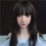 Firefly Diary 164cm G-cup Linglong Head Full Silicone Sex Doll With Body Make-up at the conference table