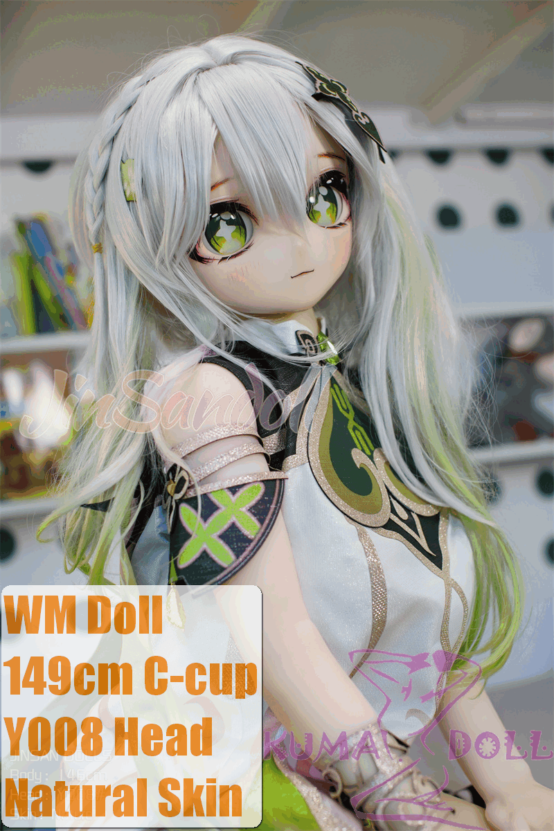 WM Doll146cm/4ft8 C-Cup Doll TPE Material Sex Doll with Mini Silione Head #Y008
