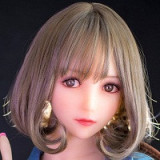 WM Doll146cm/4ft8 C-Cup Doll TPE Material Sex Doll with Mini Silione Head #Y008