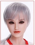 Sanhui Doll New Body 158cm/5ft2 E-cup Body #41Head Silicone Sex Doll New Product with Real Skin