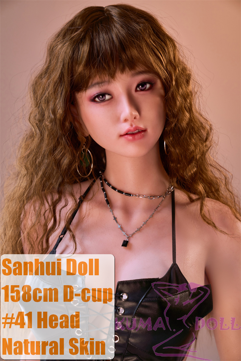 Sanhui Doll New Body 158cm/5ft2 E-cup Body #41Head Silicone Sex Doll New Product with Real Skin