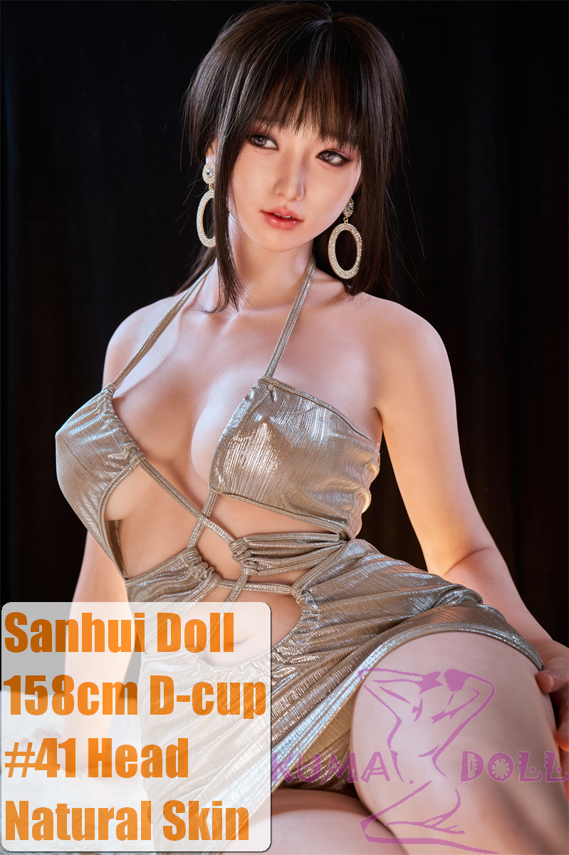 Sanhui Doll New Body 158cm/5ft2 E-cup Body #41Head Silicone Sex Doll New Product with Real Skin