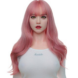 Real Lady Full Silicone Sex Doll 150cm E-cup Silky Cream Skin R7 head