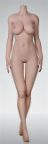 TOP-CYDOLL 168cm F-Cup Tilia Head Full Silicone Doll in Bold Black Hot Girl Outfit