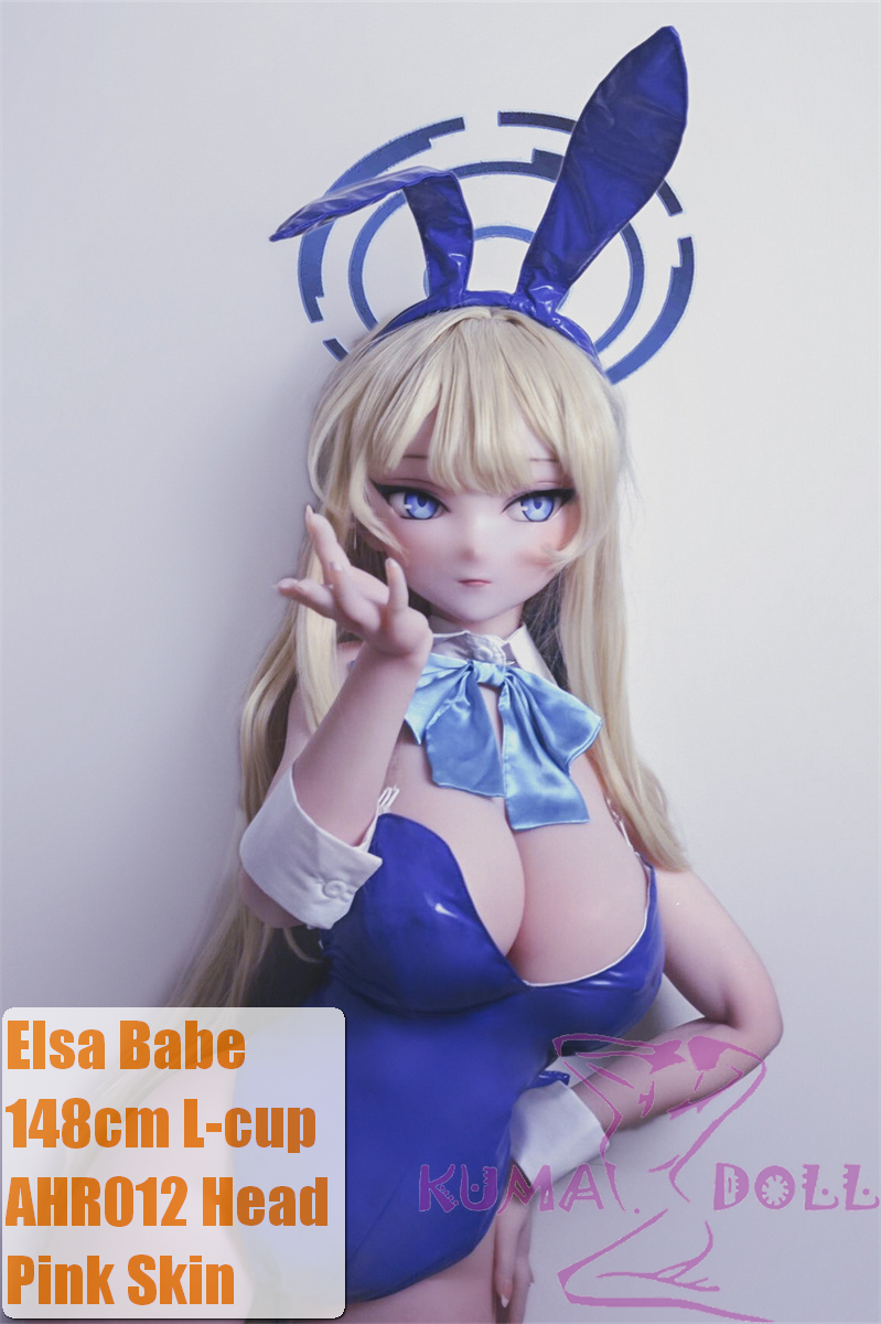 Elsa Babe 148cm L 奈月飞鸟 Natsuki Asaka AHR012 Head Full Silicone Life Size Anime Sex Doll