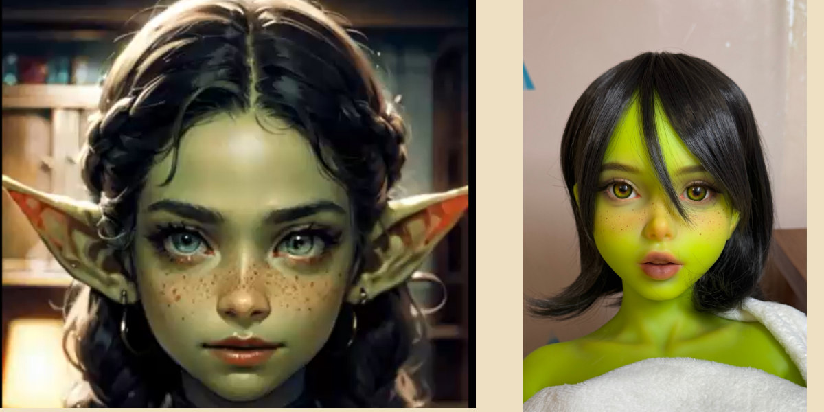 Yuhoshi goblin customize make-up