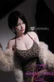 LACE DOLL 163cm H-cup 暮雪(Muxue) Head Sex Doll Body Material Customizable in Leopard Print Dress