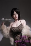 163cm H-cup sex doll with customizable silicone or TPE body