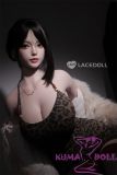 LACE DOLL 163cm H-cup 暮雪(Muxue) Head Sex Doll Body Material Customizable in Leopard Print Dress