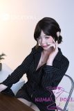 168cm D-cup sex doll in professional office attire, customizable body