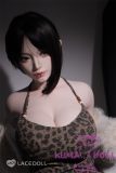 LACE DOLL 163cm H-cup 暮雪(Muxue) Head Sex Doll Body Material Customizable in Leopard Print Dress