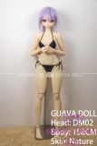 Full-body 1:1 C-cup anime doll in black bikini