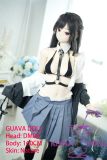 Guavadoll 160cm C-cup DM08 Head Ful PVC Doll 1:1 Life Size BJD Sex Doll in Uniform