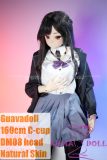 Guavadoll 160cm C-cup sex doll with DM08 head in school uniform