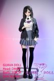 Guavadoll 160cm C-cup DM08 Head Ful PVC Doll 1:1 Life Size BJD Sex Doll in Uniform