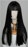 J-cute Doll TPE Material Love Doll  133cm AA-cup with Silicone Head AGD07 with Pink and Blue T-Shirt