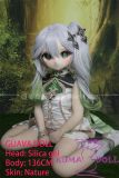 Anime-style 136cm sex doll dressed as Nahida from Genshin