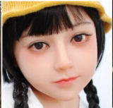 MLW doll Loli Sex Doll 148cm/4ft8 B-cup Yuna Hard Silicone material head (makeup selectable)