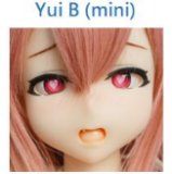 Irokebijin Full Silicone Anime Sex Doll 90cm F-cup Yui B Head