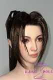 Game Lady Full silicone 165cm G-cup No.28-1 Shiranui Mai from King of Fighters Head with realistic makeup, eyebrows and eyelashes implanted