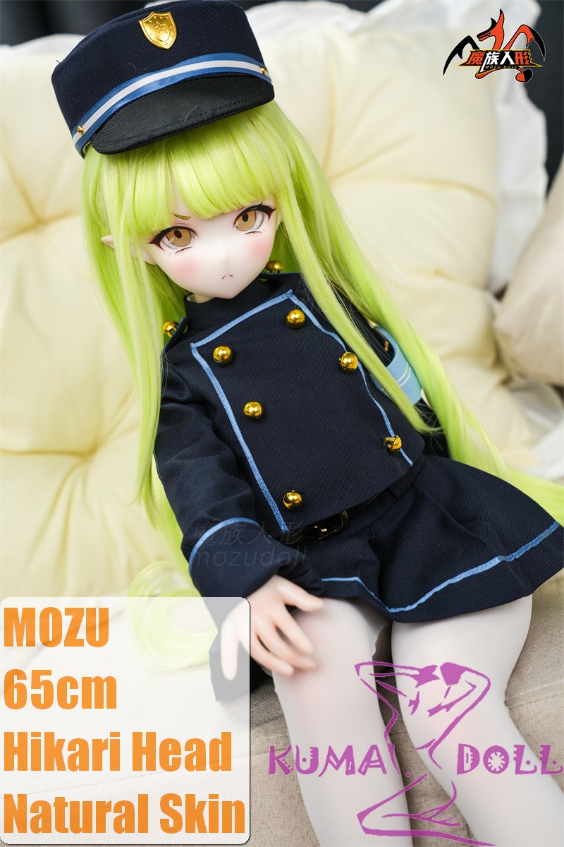 MOZU DOLL 65cm Hikari Soft Vinly Head with Light Weight Silicone Body Cosplay Doll Cosplay Tachibana Hikari from Blue Archive