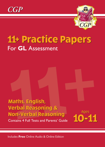 CGP 11+ GL Practice Papers Mixed Pack - Ages 10-11 (with Parents' Guide & Online Edition)