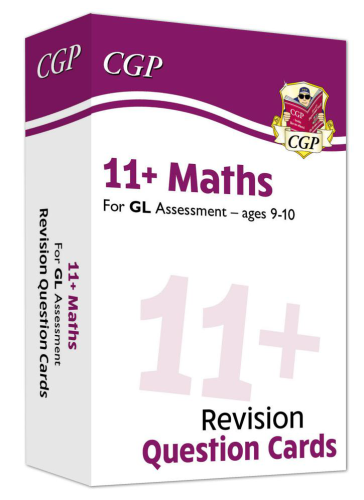 CGP New 11+ GL Revision Question Cards: Maths - Ages 9-10