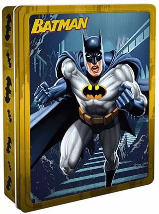 蝙蝠侠游戏盒 Warner Bros Batman Happy Tin华纳兄弟蝙蝠侠快乐铁盒