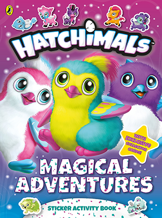 益智大脑潜能开发书Hatchimals: Magical Adventures Sticker Activity Book哈奇怪物： 魔法冒险贴纸活动书