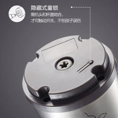 小熊绞肉机家用切碎机电动搅肉碎肉搅拌绞馅绞菜料理机2L 玫瑰金色
