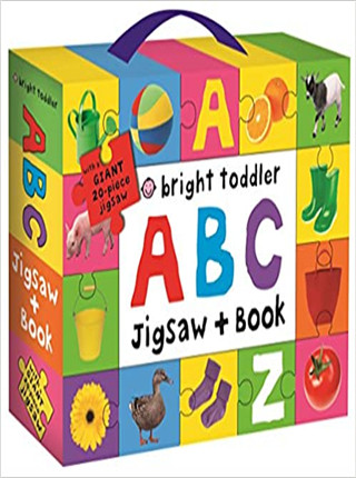 ABC Jigsaw and Book: Jigsaw Boxes ABC拼图和书籍：拼图礼品盒