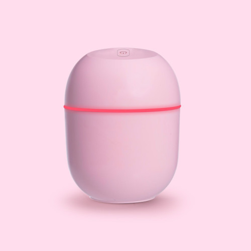 彩蛋加湿器USB香薰创意礼品保湿静音卧室办公室桌面喷雾仪 - 粉色