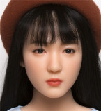 Sino Doll Head ラブドール 頭部のみ フルシリコン製