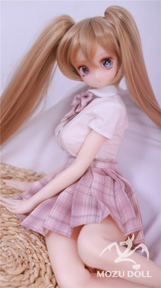 MOZU DOLL フルシリコン製 63cm 2.6kg 小愛(xiaoai) 肌色＆眼球色＆メイク＆ウィッグ＆衣装は宣材写真と同じ 小型で軽量化で収納しやい 使いやすい