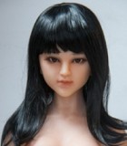 シームレス設計 12kg軽量 フルシリコン製ラブドール Sanhui Doll 103cm Gカップ巨乳 #1ヘッド