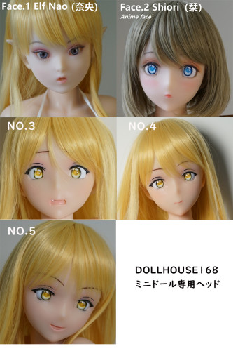 Doll House 168 80cmミニドール専用ヘッド 頭のみ（ボディ含めない）M8ボルト