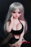 フルシリコン製 JY Doll 100cm ミニドール 伊娜(Yina)ヘッド 肌色＆眼球色＆メイク＆ウィッグ＆衣装は宣材写真と同じ