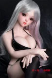 フルシリコン製 JY Doll 100cm ミニドール 伊娜(Yina)ヘッド 肌色＆眼球色＆メイク＆ウィッグ＆衣装は宣材写真と同じ