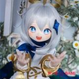 6kg ソフトビニール製頭部 TPE製ボディ MOZU DOLL 85cm Aカップ 派蒙（Paimeng) 肌色＆眼球色＆メイク＆ウィッグ＆衣装は宣材写真と同じ 小型で軽量化で収納しやい 使いやすい