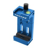 FEICHAO 1x Tripod Head Bracket XJ-8 Mobile Phone Holder Clip for Flashlight Microphone Aluminum Alloy with Spirit level Cold Shoe Mount