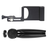 FEICHAO Handheld Gimbal Adapter Switch Mount Plate for GoPro Hero 13 8 Max Osmo Action Camera with Balance Counter Weight Selfie Tripod