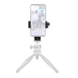 FEICHAO Universal Smartphone Tripod Adjustable 58~100mm / 7.8-18.5cm Cell Phone Live Stand Holder 360 Rotation Mini Lightweight Clamp 1/4 -20 Mount