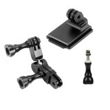 FEICHAO Tactical Helmet Extension Adapter Universal 360° Swivel Joint Tripod Mount Pivot Arm Connector for Gopro Hero 13 8 7 6 5 4 3 Camera