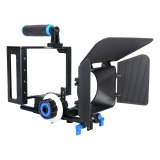 DSLR Camera Rabbit Cage Rig Handle Stabilizer Follow Focus System for Canon 5D Mark III IV 6D 7D Nikon D7200 Sony A7 GH5 GH4 SLR