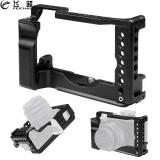 FEICHAO For EOS M6 Mark2 Form-fitting Camera Cage Full Frame for Canon EOS M6 MARK II Quick-Release L Bracket Plate Hand Grip Baseplate