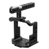 Video Camera Cage with Top Handle Grip Kit Aluminium Protecive Case Stabilizer Rig Frame for Z CAM E2