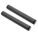 FEICHAO 2Pcs Dia 15mm Carbon Fiber Tube Rod 10cm 25cm 30cm 40cm for Follow Focus Lens Support Rig Rail Cage System SLR Cameras Studio
