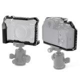 X-T4 L Shape Grip Bracket Side Plate / Protective Cage for FUJIFILM Fuji XT4 Camera Arca-Swiss Shoe Mount Video Shooting Tripod
